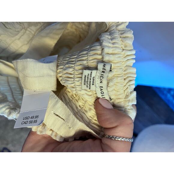 American Eagle outfitters cream mini dress size s - Picture 4 of 6